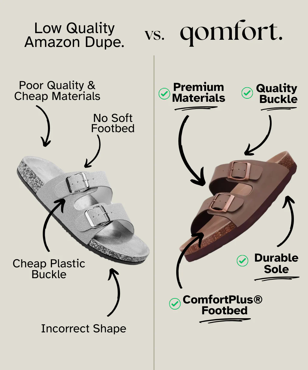 Summer Cork Sandals by Qomfort - Image 4